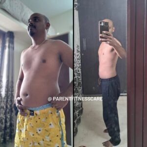 Mr. Yash Lonkar’s Inspiring Transformation – A Busy Parent Who Reversed Fat & Built Muscle! 🔥B