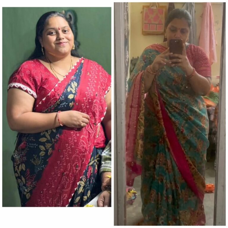Suseela lost 12 kgs in just around 1.5 to 2 months. But honestly, the best part was not just the